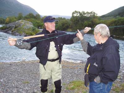 Søta bror, den tar vi ikke for god fisk!