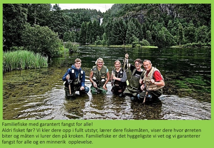 Familiefiske med fangstgaranti i Sunnfjord