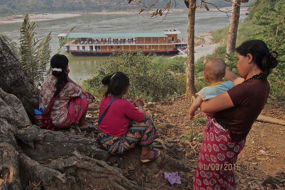 På luksuscruise i øvre Mekongelva