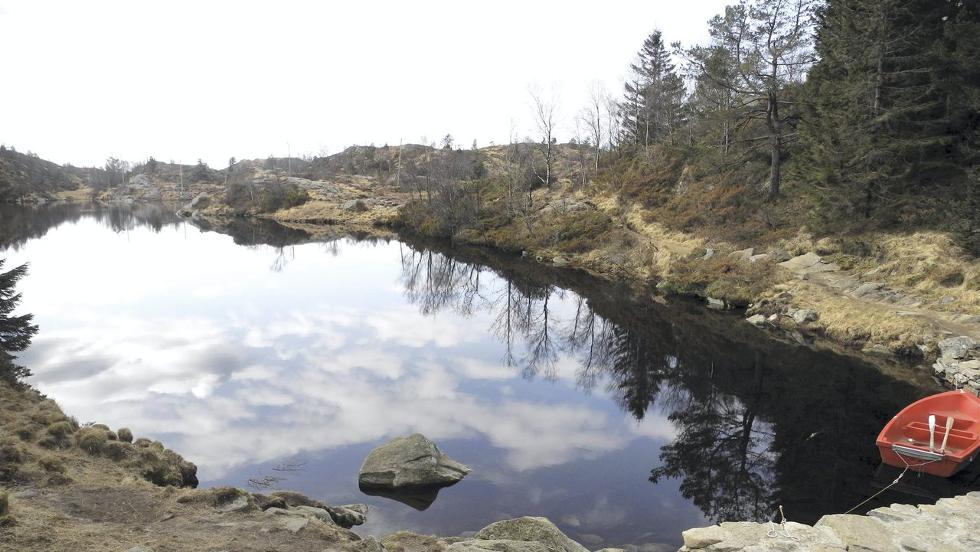 Ny liten perle av et fiskevann i Bergen  