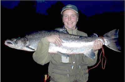 Litt mindre laks, men desto mer sjøørret i Etne