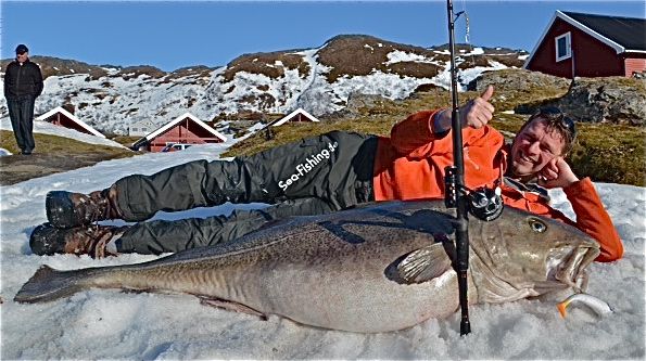 Ny verdensrekord for torsk tatt på stang