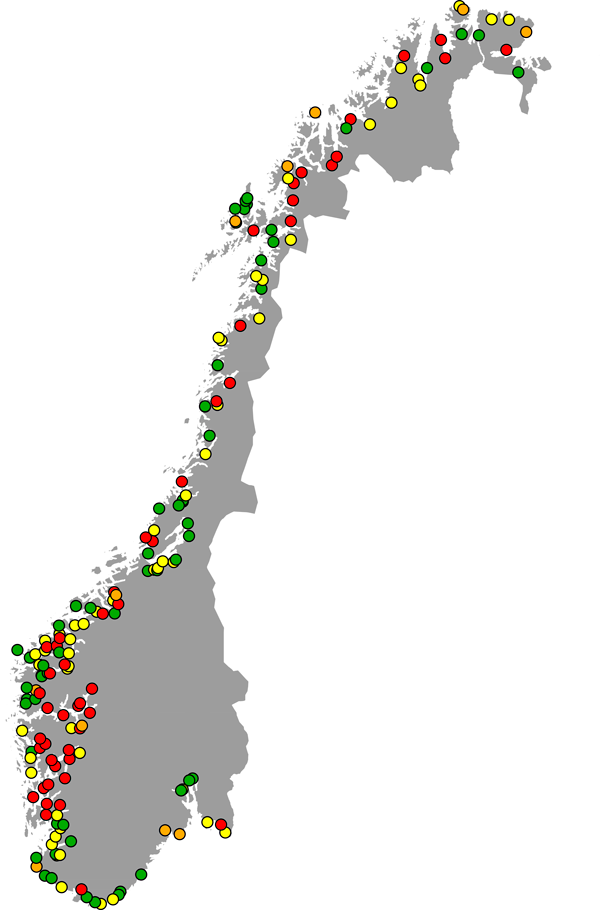 Hver tredje laksebestand er i dårlig forfatning!