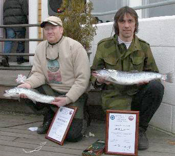 Vant fisketur til Grønland!