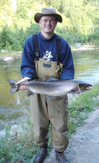 Mot fangstrekord i Mandalselva!