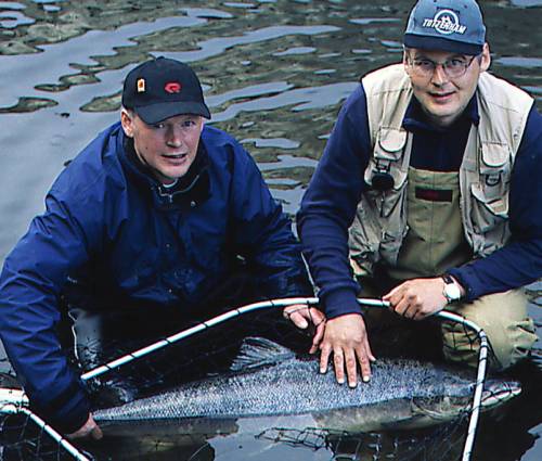 Små lokkeflommer har liten betydning for laksen!