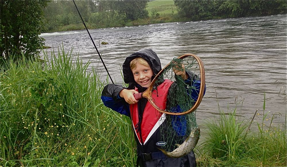 Storfiske i ørretelvene  når sommersola er tilbake!