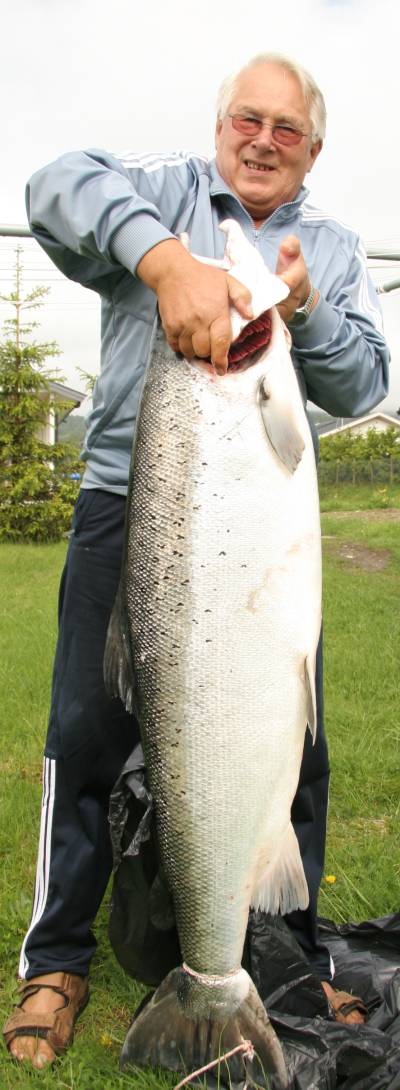 Største laks i Norge hittil i år!