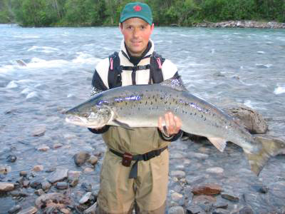 God jul og godt nyttår med årets vakreste laks!