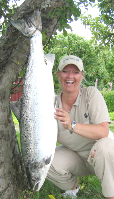 Skuffende laksefangst i Drammenselva!