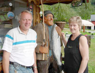 Labert laksefiske i sommerdovne elver!