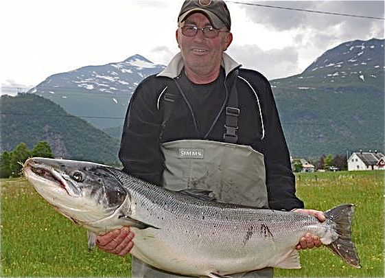 Laksefangsten i Eira tredoblet på ett år!