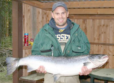 45 laks landet i Enningdalselva i løpet av 9 dager