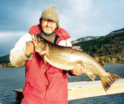 Kjempeørret tatt i Tyrifjorden!