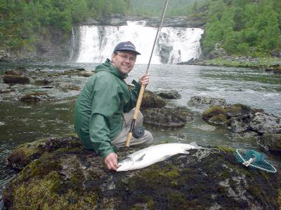 Rekordfiske i Flekkeelva!