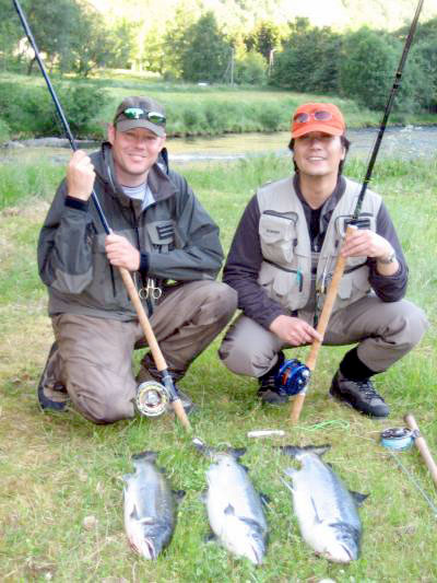 De fant laksedrømmen i Flåmselva!