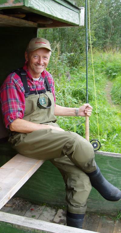 Sportsfisker truet med juling av svenskegjeng!