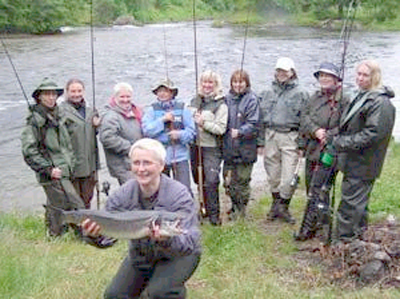 Statstøtte til fisketur for jenter!