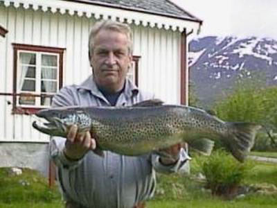 Sjøørret på 5 kilo tatt i Eira!