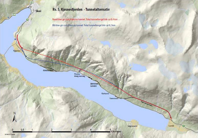 Vegvesenet vil dumpe steinmassene  Jølstravatnet!