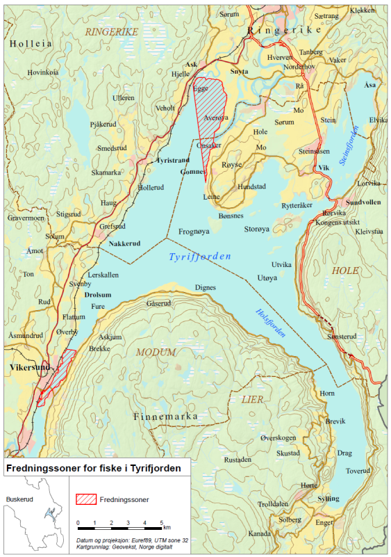 Nye fiskeregler er trådt i kraft for Tyrifjorden!