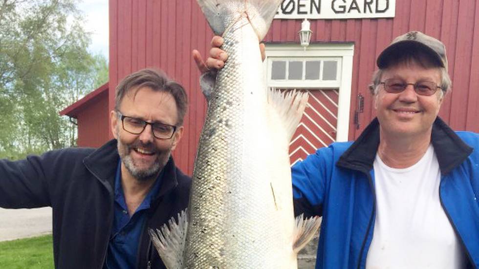 Kjempefiske i Namsen!