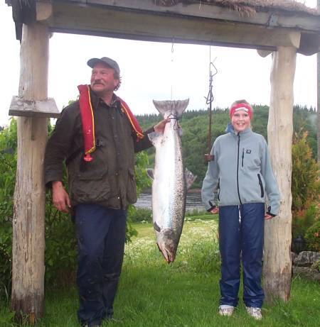 Ingen stopp i laksefisket i Namsen i 2008!