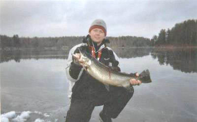 Nøklevann - det beste storørretvannet i Oslomarka!