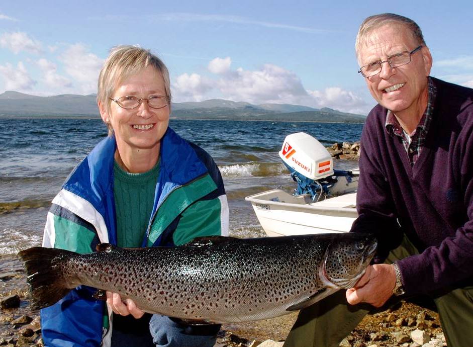 Sommerens sikfangst på 7,5 tonn skal berge ørreten