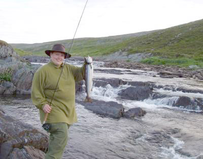 Kongen fikk bare smålaks!