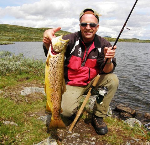 I Skjerja får du ørret på kiloen i snitt!
