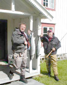 Så er lakse-eventyret i gang, folkens!