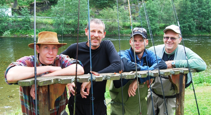 Beskjeden oppgang foran laksefestivalen i Surna