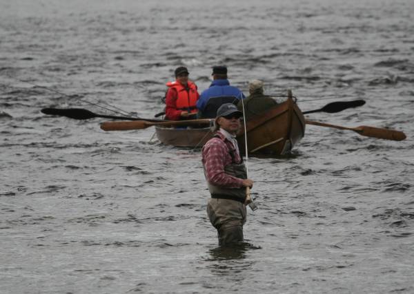 Bare 12,3 tonn laks av 44 tonn ble tatt på stang i Tana