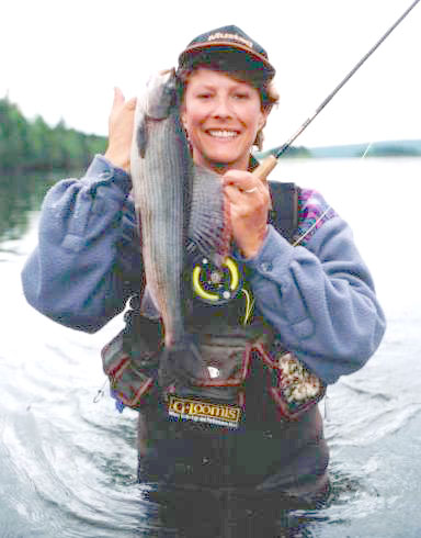 Med Torill etter harren i Glomma!