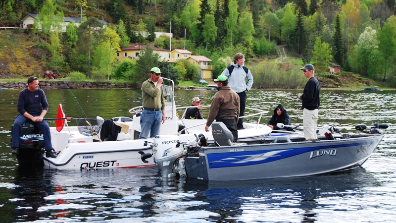 Spennende innspurt for fiskeproffer i Tyrifjorden!