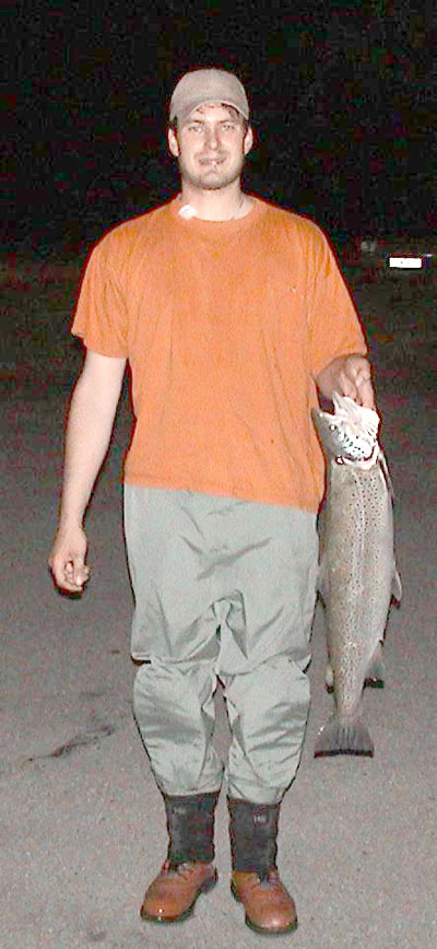 Stor sjøørret i Utla!