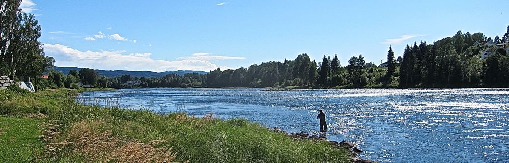Vakre Drammenselva - Blå sone.